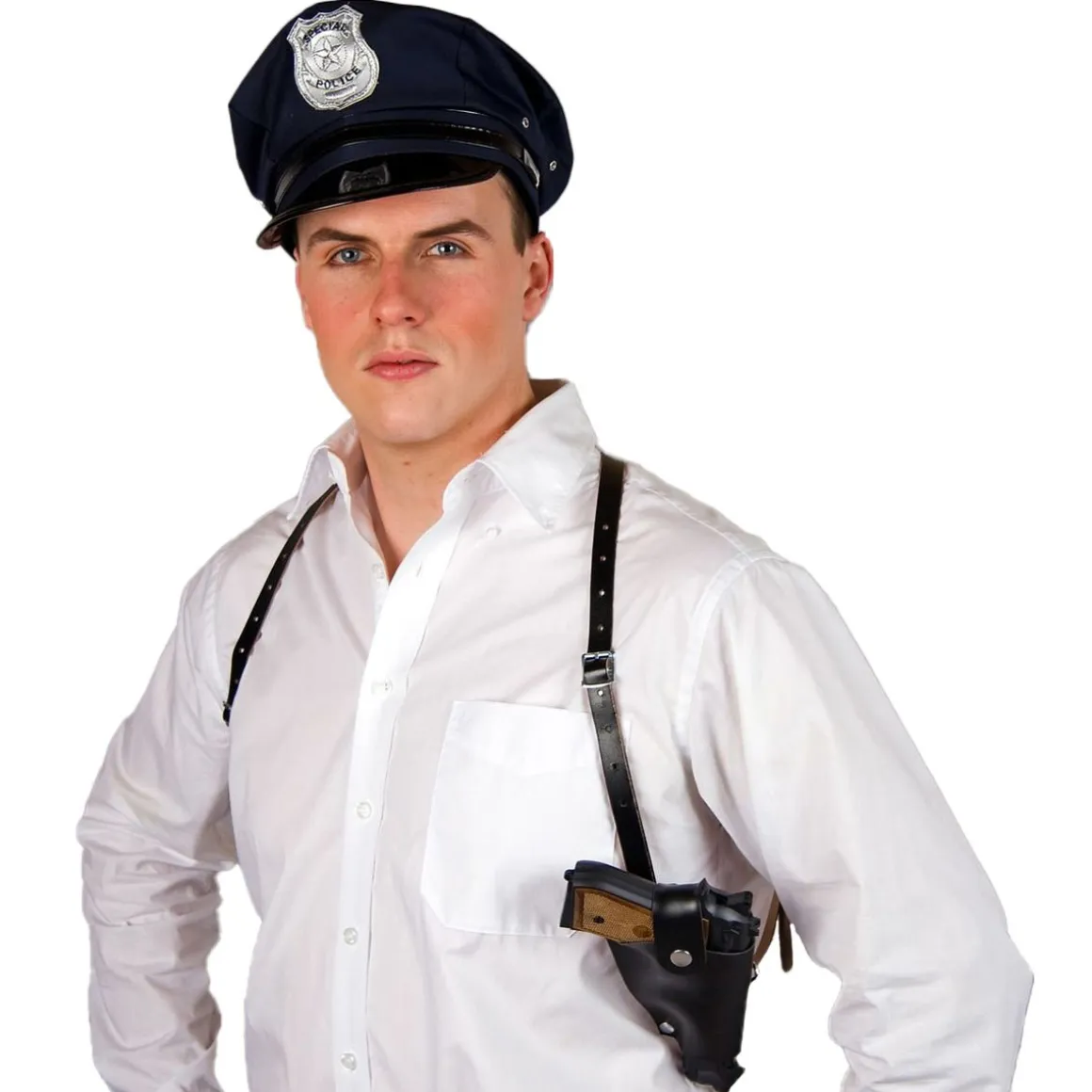 Axelhölster, polis