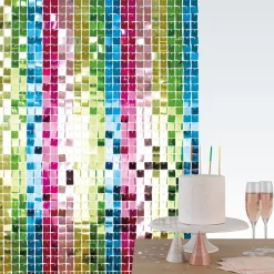 Backdrop paljettpanel, multi 30x30 cm 12 st