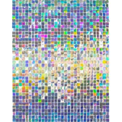 Backdrop paljettpanel, skimrande 30x30 cm 12 st