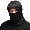 Balaclava, ninja svart