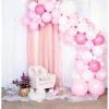 Ballongbåge, baby rosa
