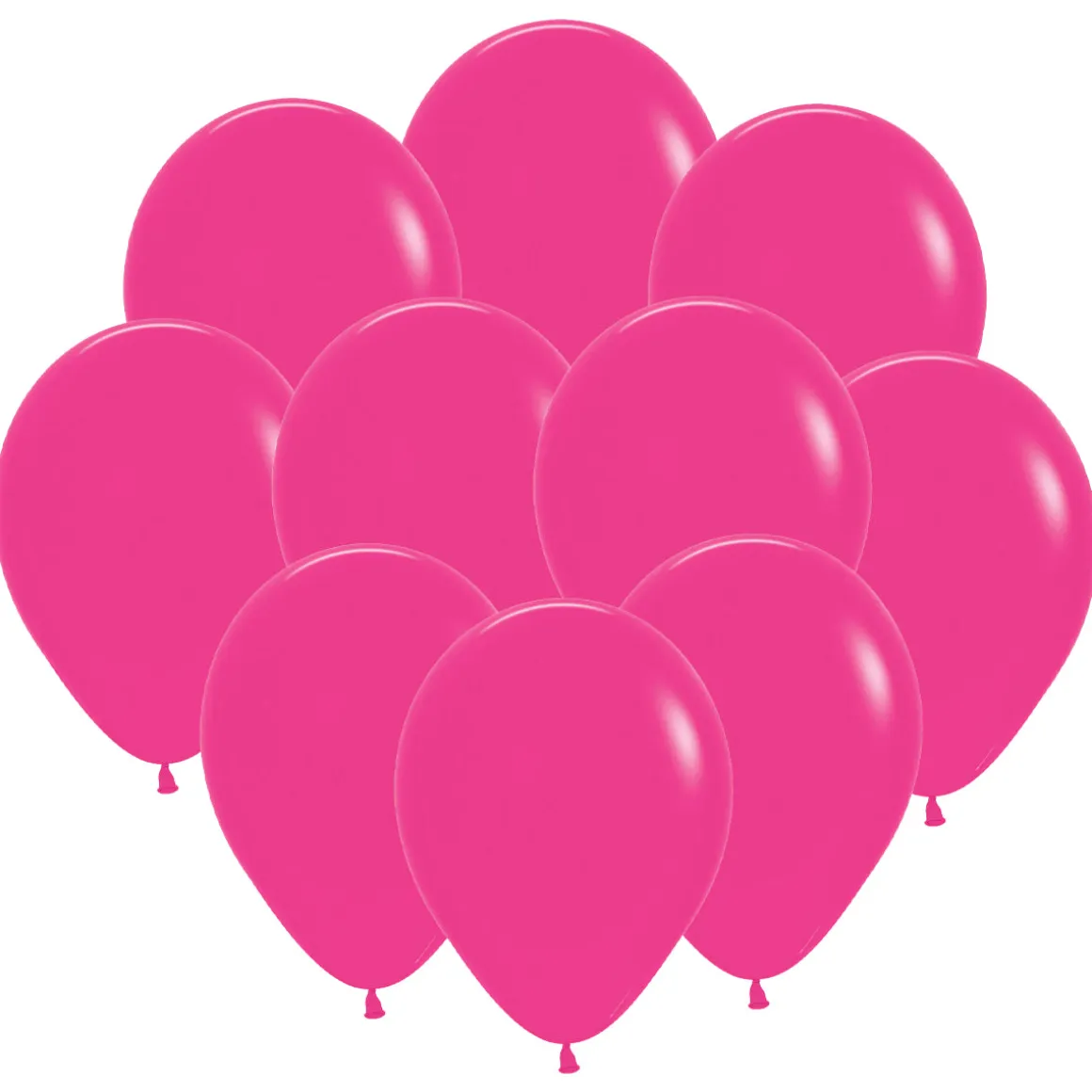 Ballonger, cerise 30 cm 10 st