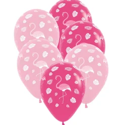 Ballonger, flamingo 6 st