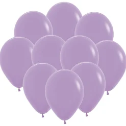 Ballonger, lavendellila 30 cm 10 st