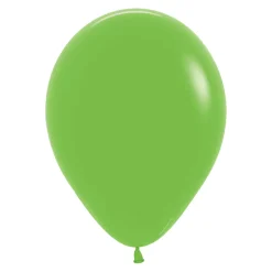Ballonger, limegrön 30 cm 10 st