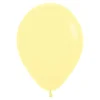 Ballonger, matta gul pastell 10 st