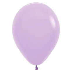 Ballonger, matta lila pastell 10 st