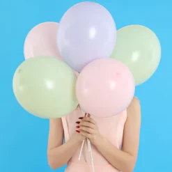 Ballonger, matta pastellfärger 10 st
