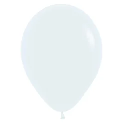 Ballonger, molnvit 30 cm 10 st