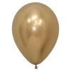 Ballonger, reflex guld 6 st