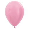 Ballonger, satin rosa 10 st