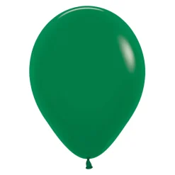 Ballonger, skogsgrön 30 cm 10 st