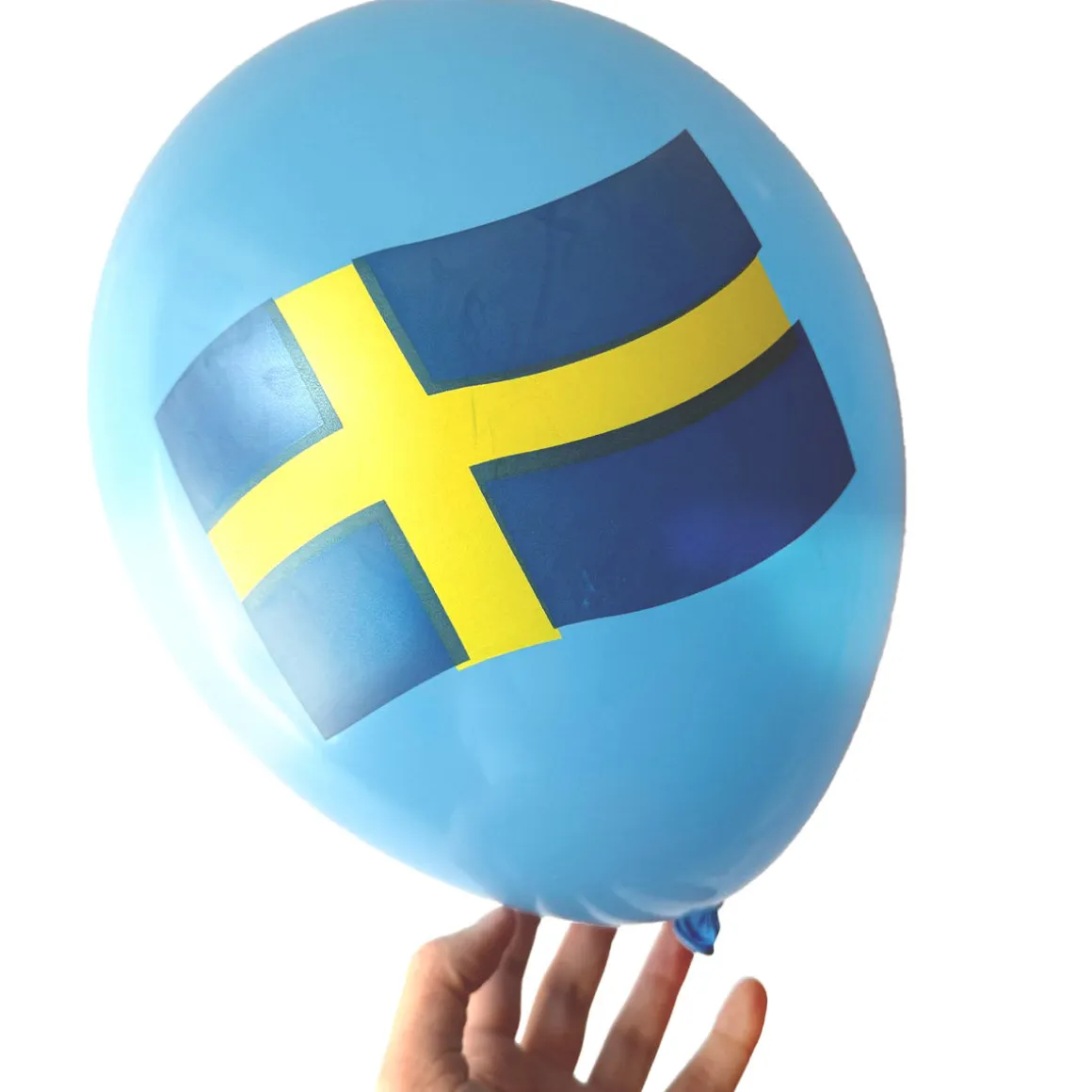 Ballonger, svenska flaggan 6 st