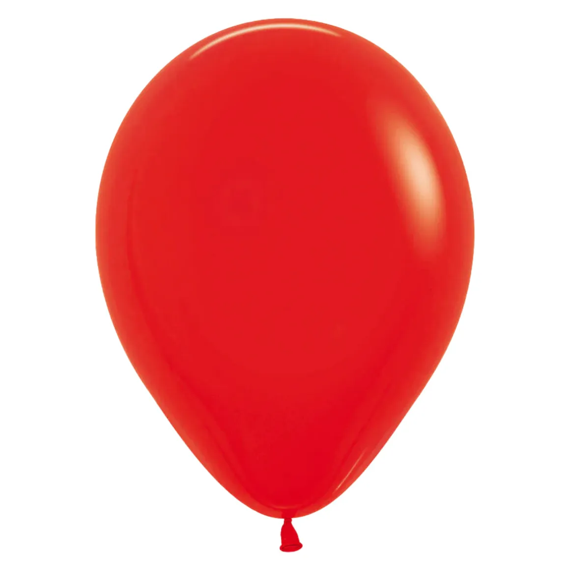 Ballonger, vallmoröd 30 cm 10 st