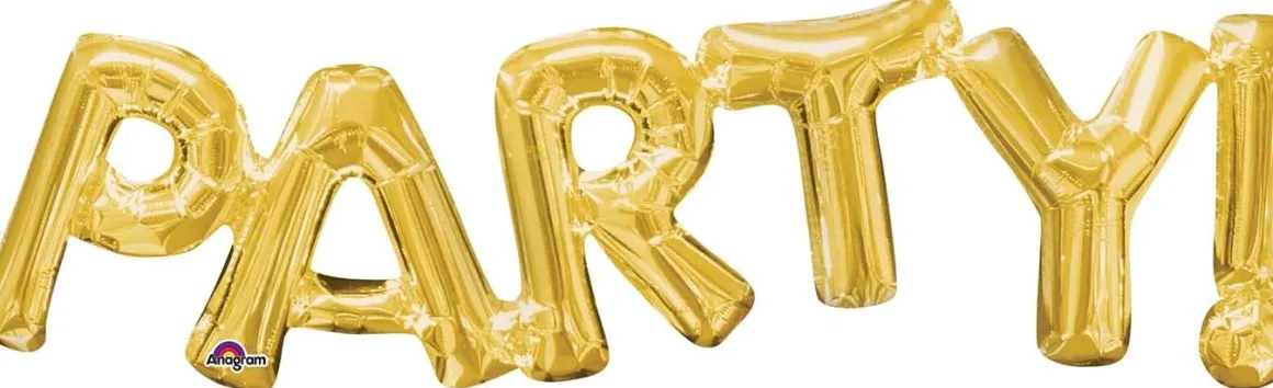 Ballonggirlang, party guld