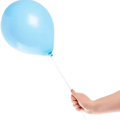 Ballongpinnar, papper vit