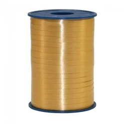 Ballongsnöre, guld 500 m x 5mm