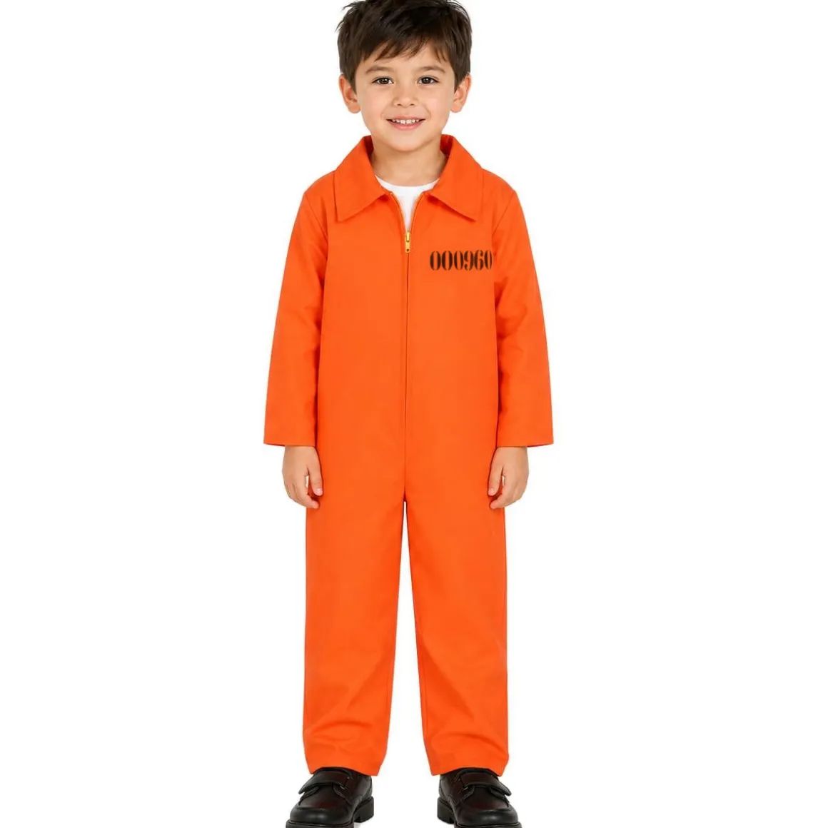 Barndräkt, fånge orange
