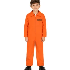 Barndräkt, fånge orange