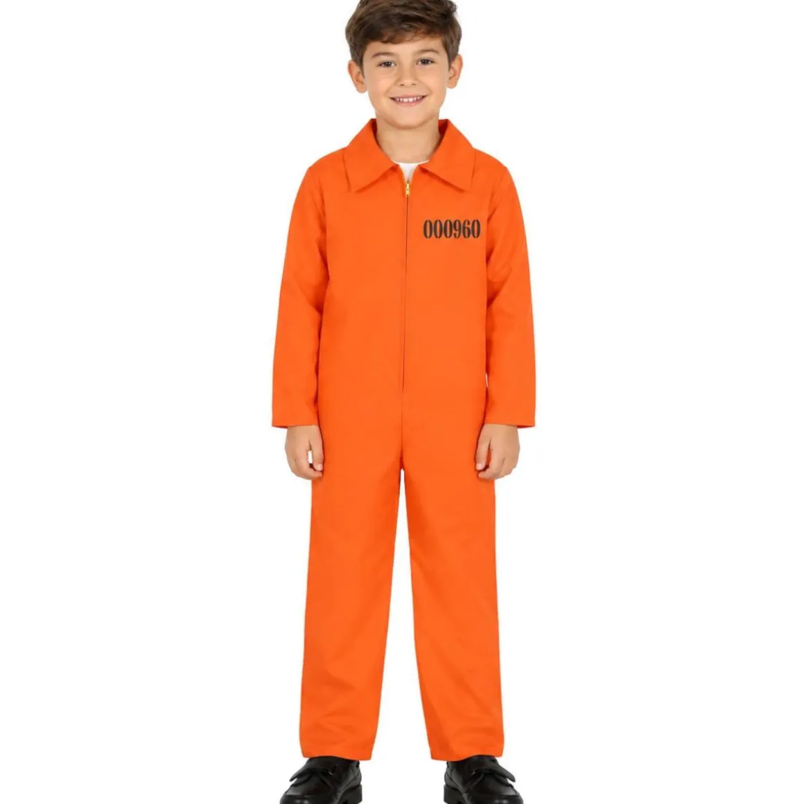 Barndräkt, fånge orange