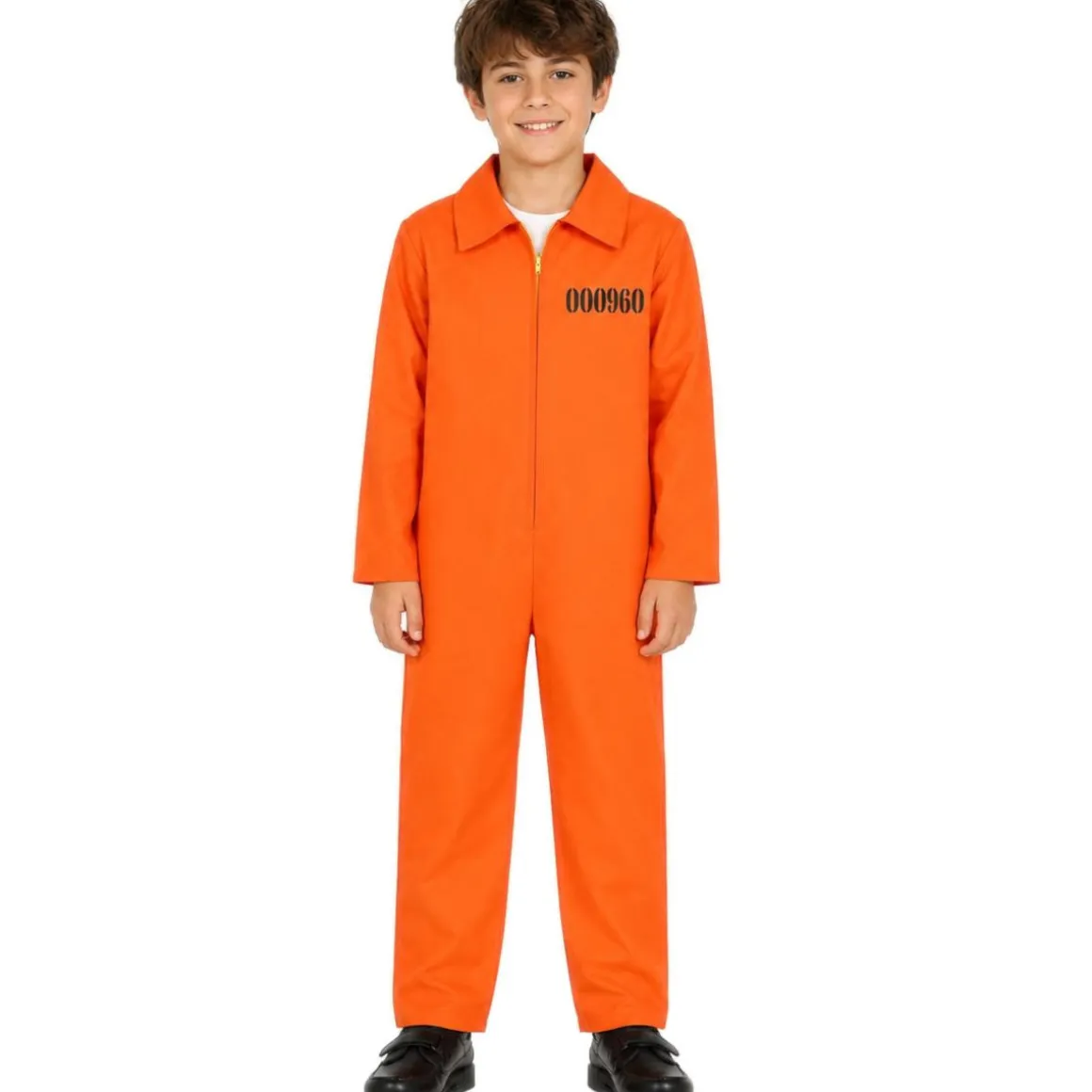 Barndräkt, fånge orange