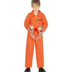 Barndräkt, fånge orange