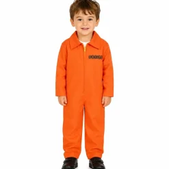 Barndräkt, fånge orange