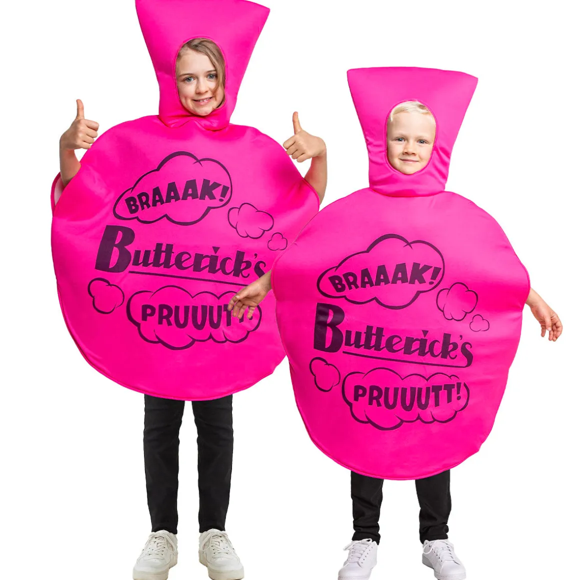 Barndräkt, pruttkudde