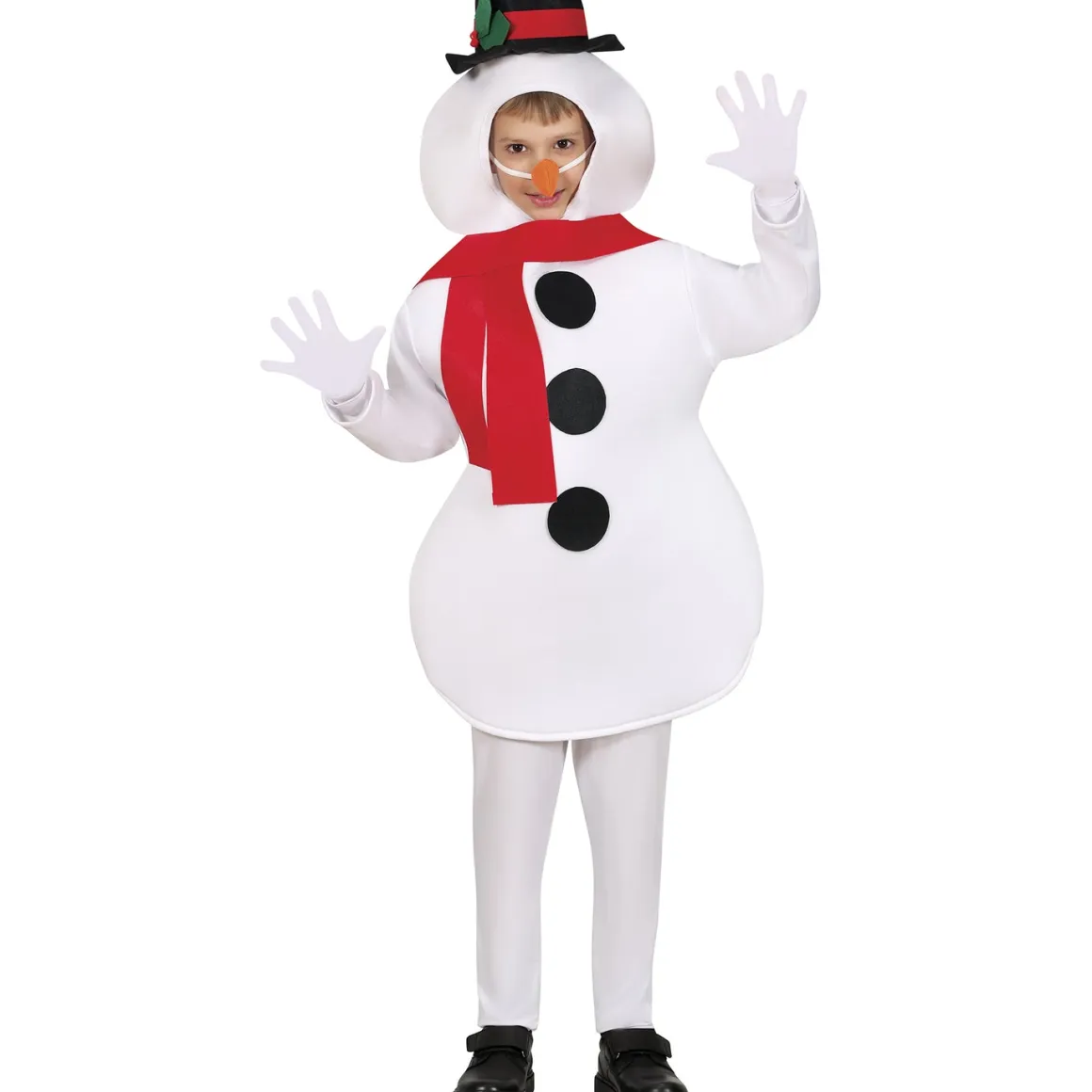 Barndräkt, snowman 133 cm (7-9 år)