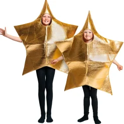Barndräkt, stjärna guld