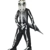 Barndräkt, T-rex skelett 115/128 cl