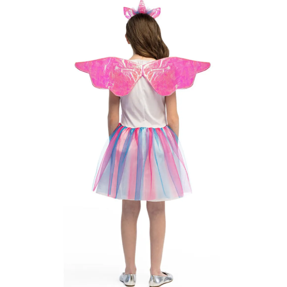 Barndräkt, unicorn girl 4-6 år
