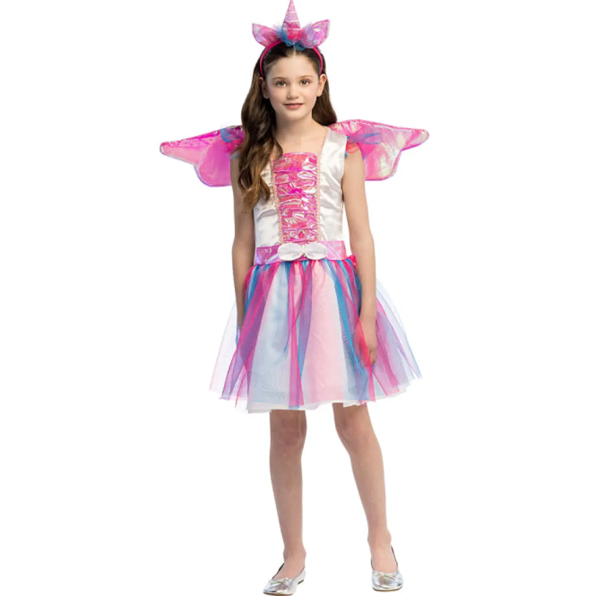 Barndräkt, unicorn girl 4-6 år