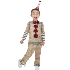 Barndräkt, vintage clown 1-2 år