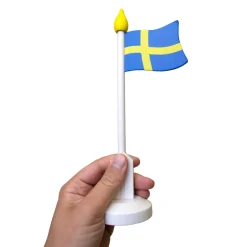 Bordsflagga, Sverige trä 24 cm