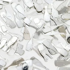 Bordskonfetti, Champagneflaska silver 14 g