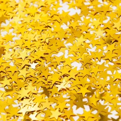 Bordskonfetti, stjärnor guld 14 g