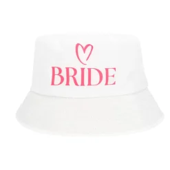 Bucket hat, bride to be vit