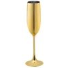 Champagneglas, guld 125 ml