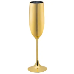Champagneglas, guld 125 ml
