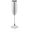 Champagneglas, silver 125 ml
