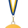 Chokladmedalj, blågult band neutral 23 g