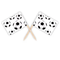 Cocktailflaggor, fotboll 24 st