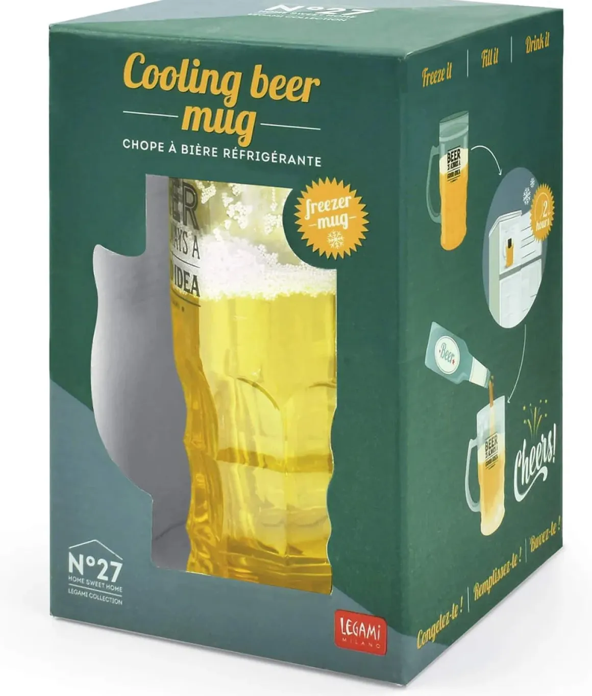 Cooling beer mug