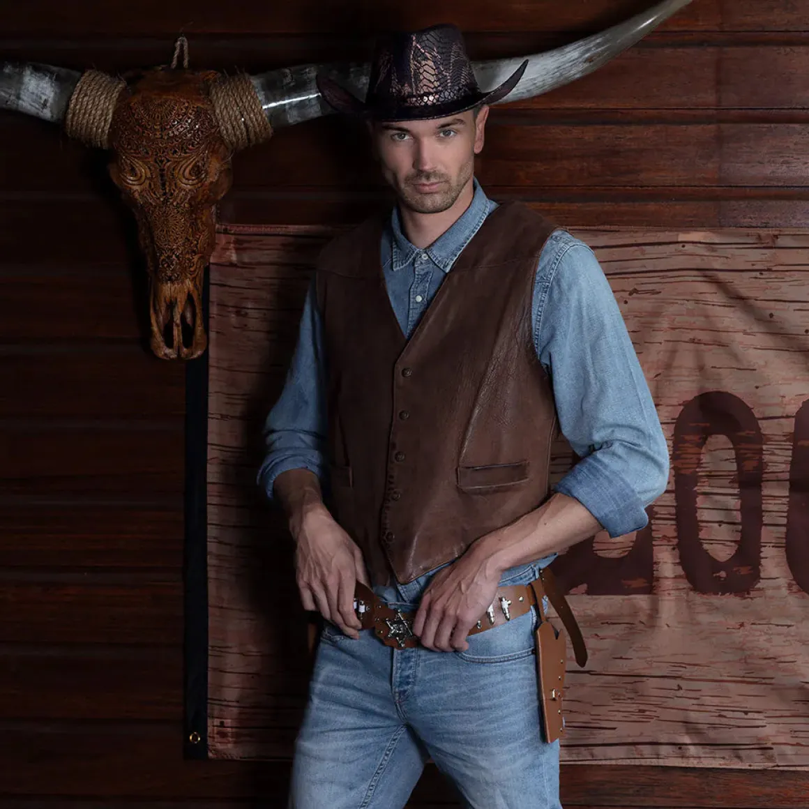 Cowboyhatt, cobra