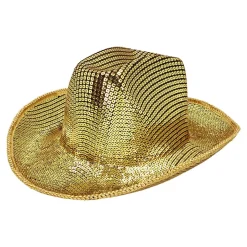 Cowboyhatt, groovy guld
