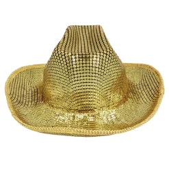 Cowboyhatt, groovy guld
