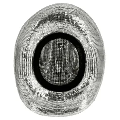 Cowboyhatt, groovy silver