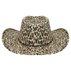 Cowboyhatt, leopard