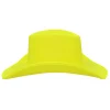 Cowboyhatt, neon gul